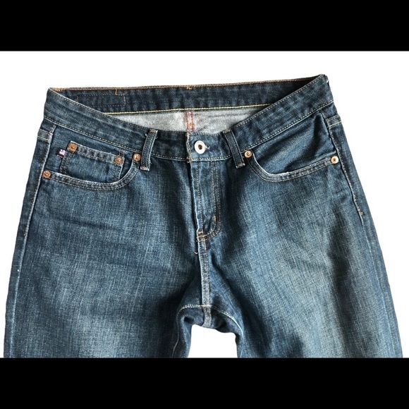 VTG Y2K Ralph Lauren Kelly Jean Low Rise Zip Fly Bootcut Jeans Size 6X32 - Picture 3 of 6